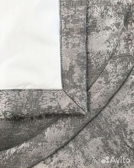 Мраморное покрывало Зарина Светло-серый на диван