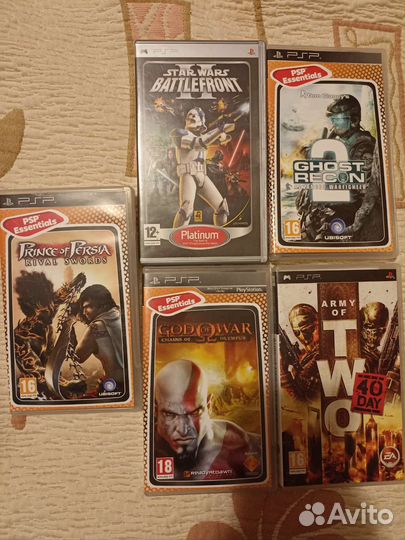 Игры с буклетами на приставку PSP PS3 PS4