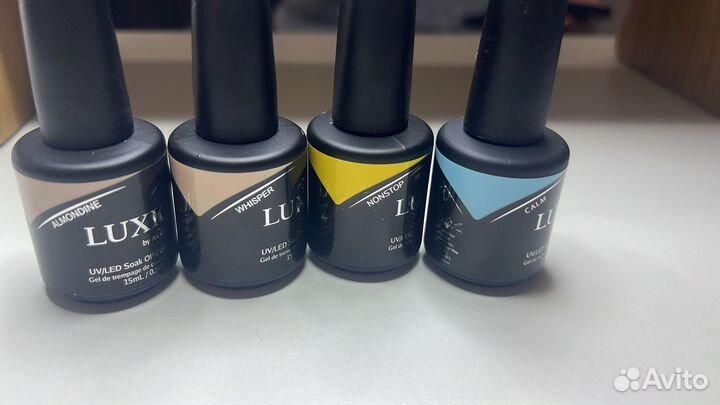 Гель лак luxio наполненность 40-50