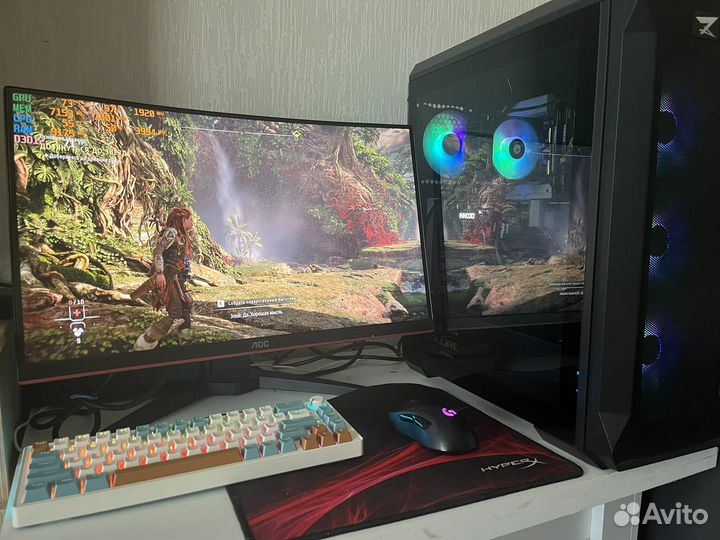 Игровой пк i5 12400f / RTX 3070 / 16GB / 1TB SSD