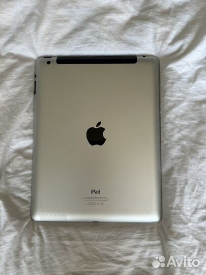 Планшет apple iPad 4 wi-fi cellular 16гб