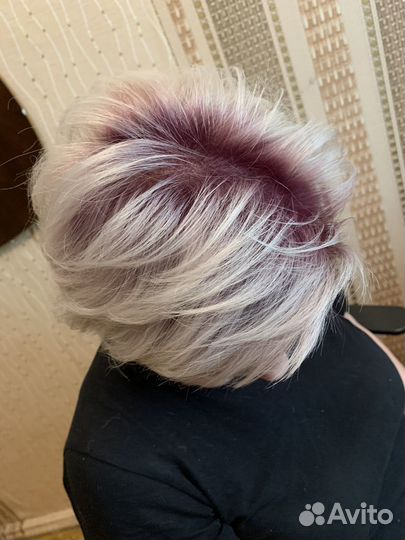 Окрашивание волос, стрижки