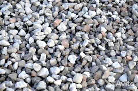 Вторичный щебень, кирпичный бой доставка