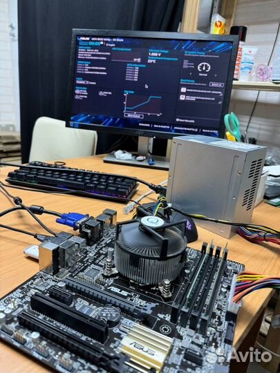 Материнская плата asus B150M-C LGA 1151