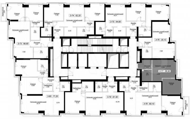 1-к. квартира, 36,5 м², 11/41 эт.