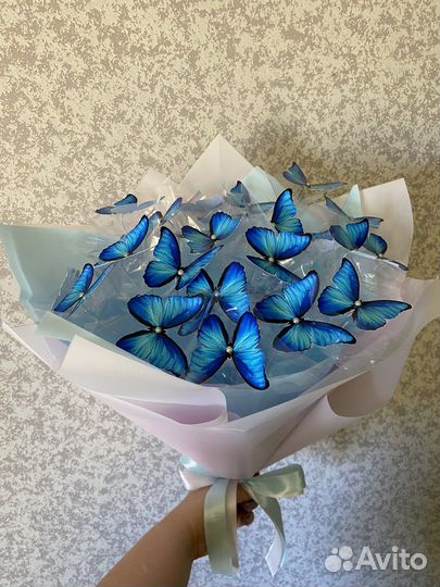 Волшебный букет из бабочек