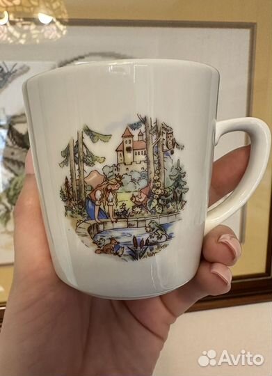 Детская посуда ГДР