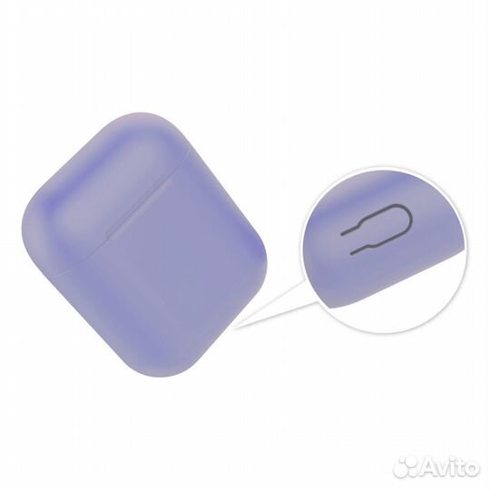 Чехол Deppa Ultra Slim для AirPods, серая лаванда