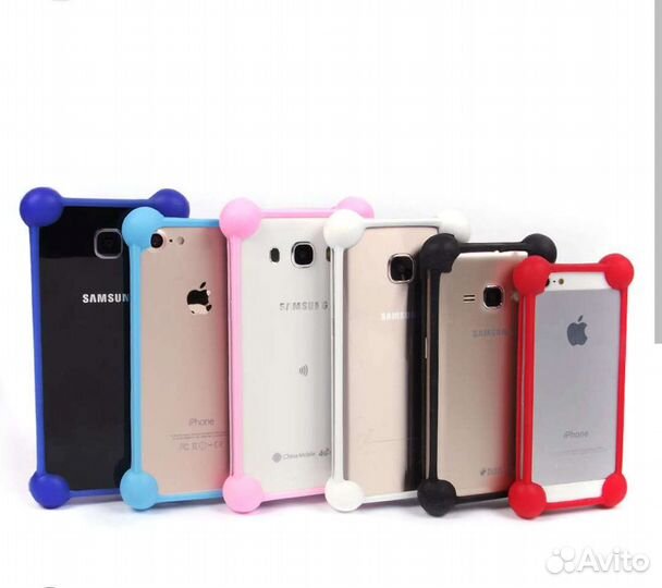 Универсальный бампер для телефона новый