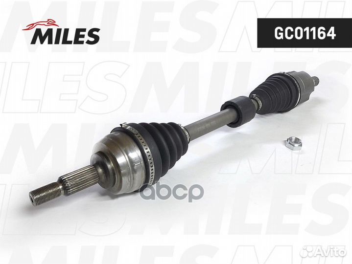 GC01164 miles Привод в сборе передний левый GC0