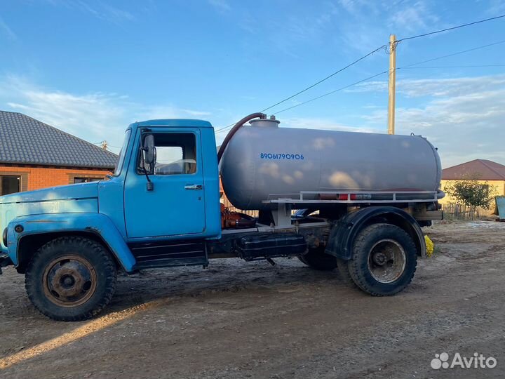 Откачка выгребных ям, пробивка канализаций