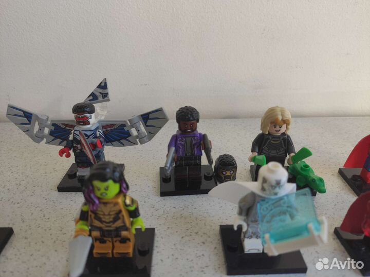 Lego minifigures marvel