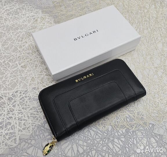 Кошелек женский Bvlgari кожа