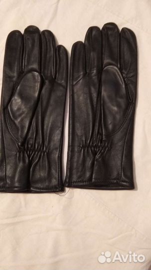 Перчатки кожаные