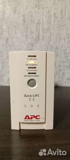 Ибп APC Back-UPS 500VA BK500-RS
