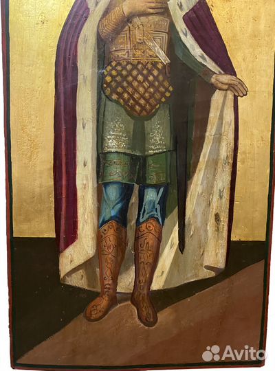 Икона Храмовая Александр Невский