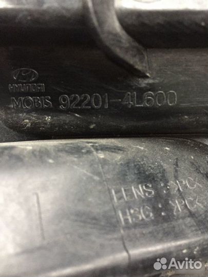 Птф левый Hyundai Solaris