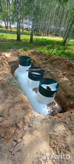 Септик Дочиста Classic 5.монтаж