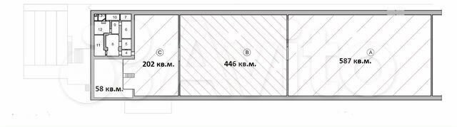 Склад, 1300 м²