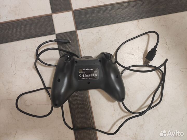 Геймпад беспроводной/проводной Defender X7 черный
