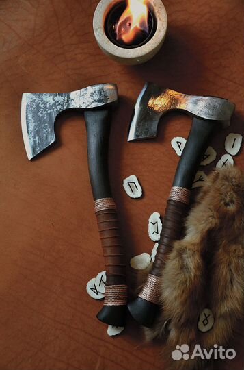 Топор универсальный. Стиль. Ручная ковка. Вечный