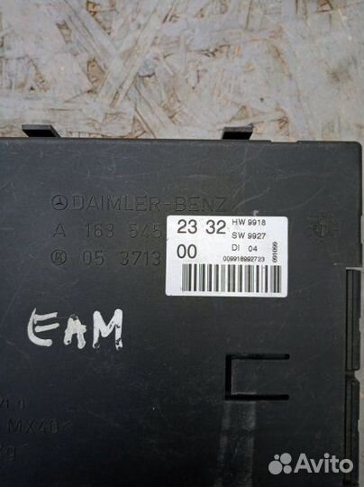 Блок EAM Mercedes Ml-Class W163