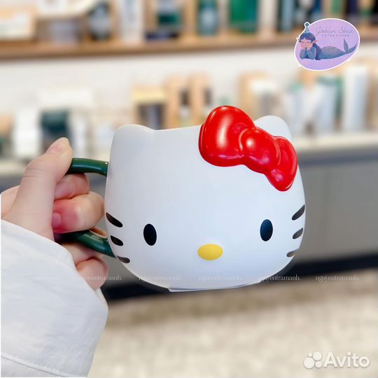Starbucks x Hello Kitty кружки на заказ