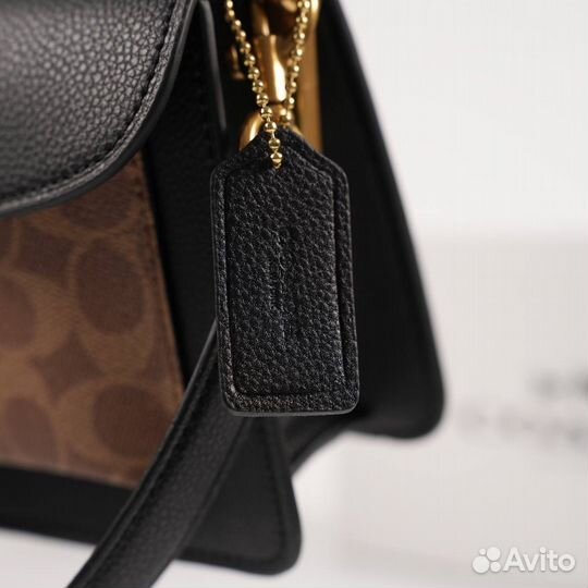 Сумка натуральная кожа Coach