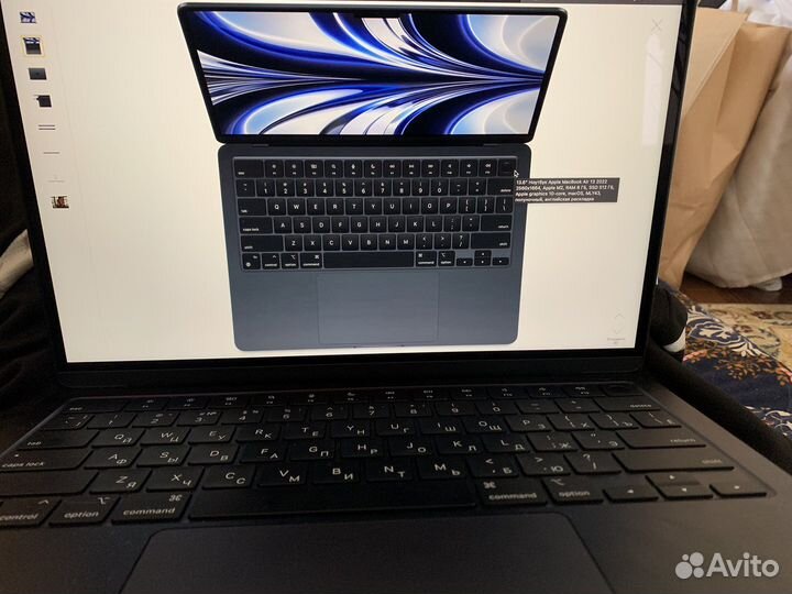 Apple MacBook air 13 2022 m2 512Gb