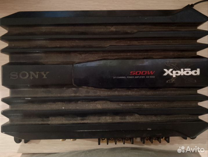 Усилитель sony xplod