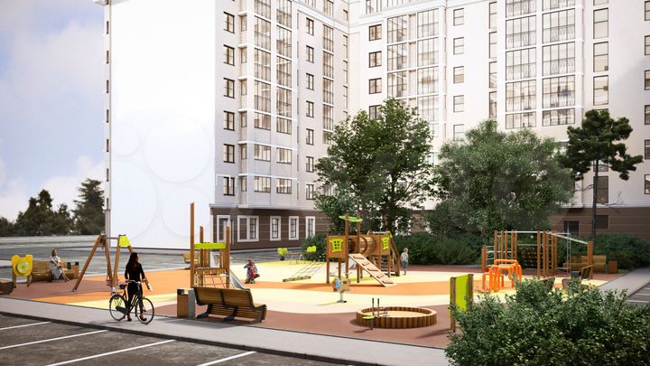 3-к. квартира, 91,7 м², 6/8 эт.