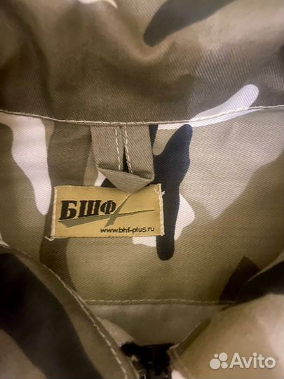 Костюм камуфляжный бшф 54 р-р, новый+футболка