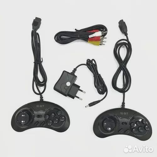 Игровая приставка 16 bit Super Drive Racing + 2 ге