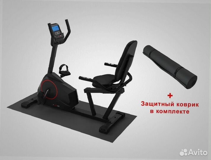 Велотренажер unixfit BR-390Е горизонтальный