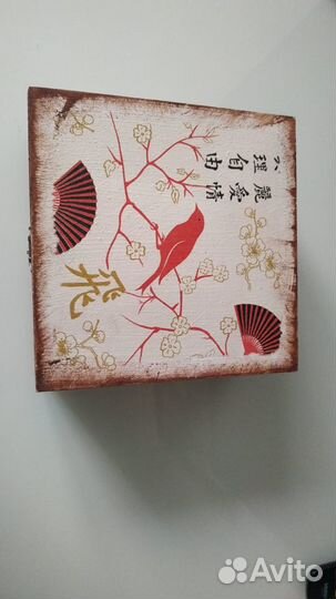 Деревянные коробочки из под чая