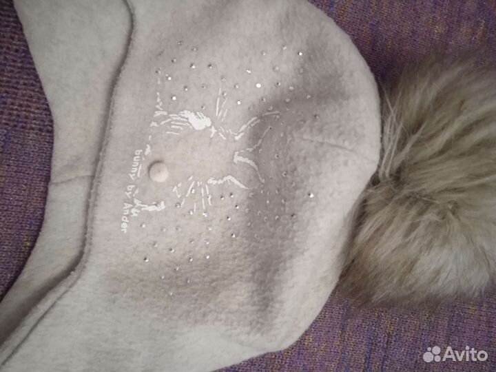 Зимняя шапка на девочку