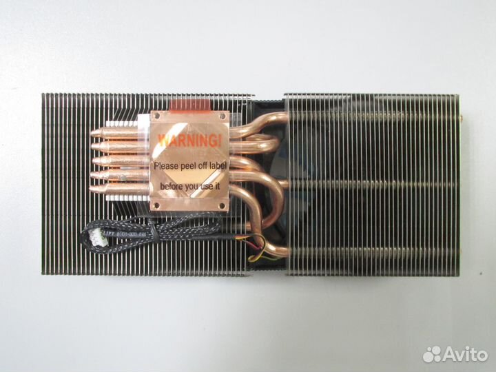Кулер для видеокарты gelid (медь) Новое