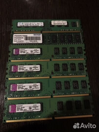 Оперативная память, процессоры, мат. плата