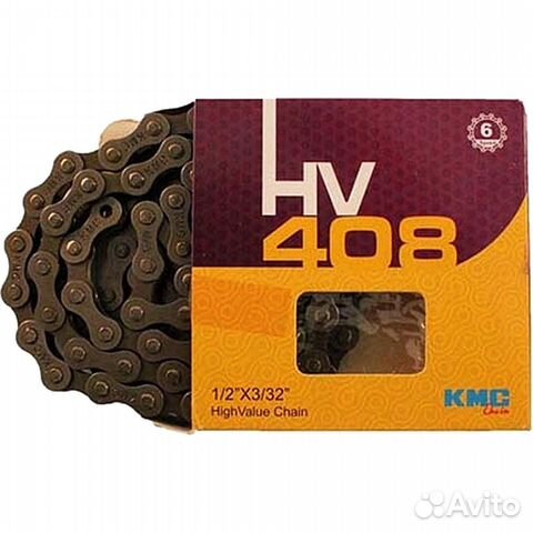 Цепь KMC (HV-408) 6/7 скор. (116 звеньев)