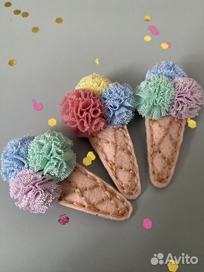 Заколки Мороженки
