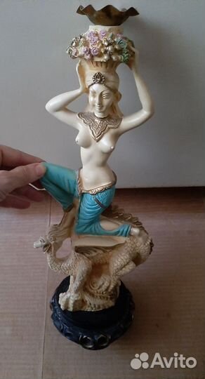 Статуэтка. Шакти На Драконе. 45 см