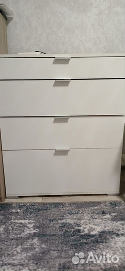 Комод IKEA белый бу