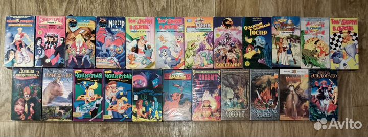 Видеокассеты мультфильмы