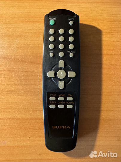 Пульт управления телевизор Supra
