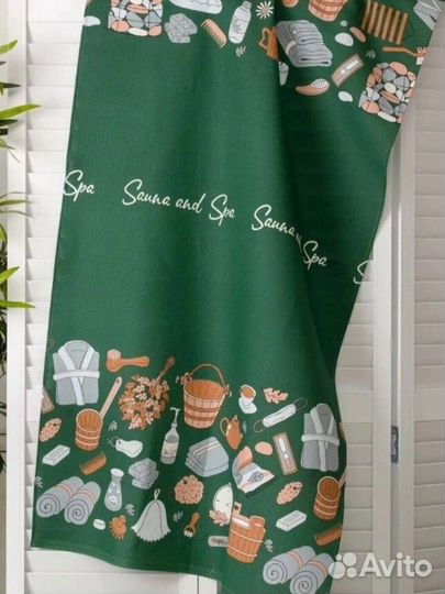 Полотенце пляжное, банное и для спа