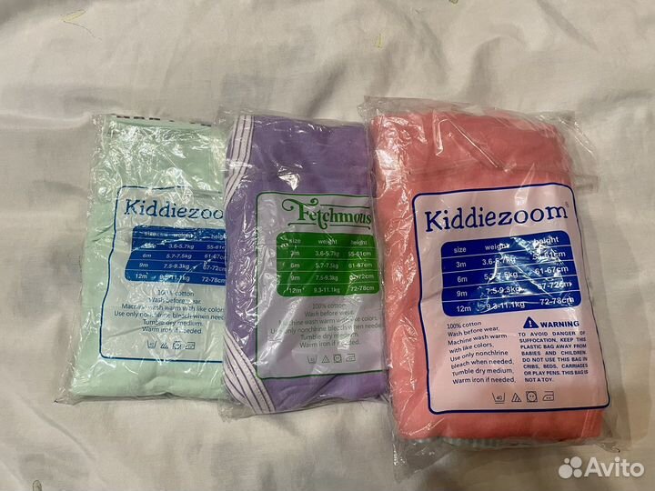 Новая детская одежда для девочек пакетом