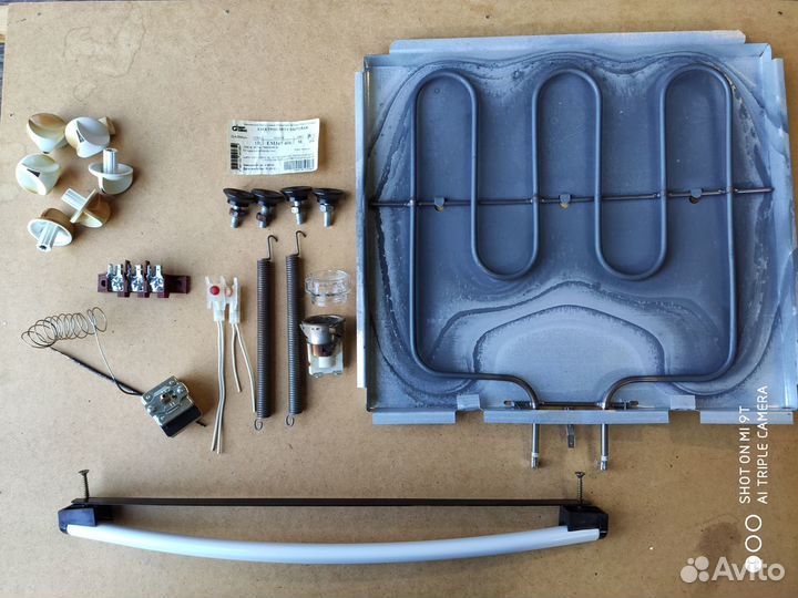 Запчасти с электроплиты «Дарина», б/у