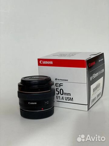Объектив canon 50mm1.4