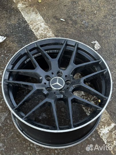 Литые диски r20 на mercedes