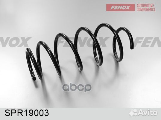 Пружина подвески перед spr19003 fenox